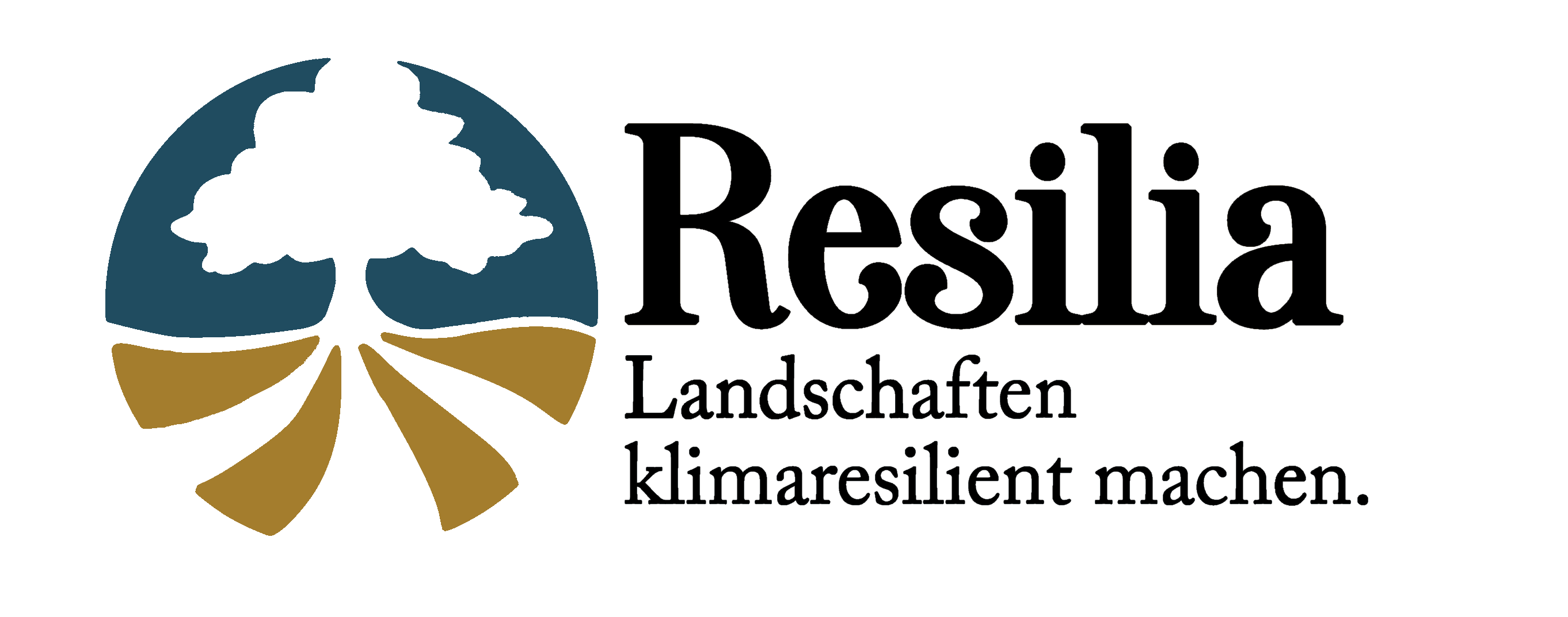 Logo Resilia Klimabäume, Baumschule für Agroforst